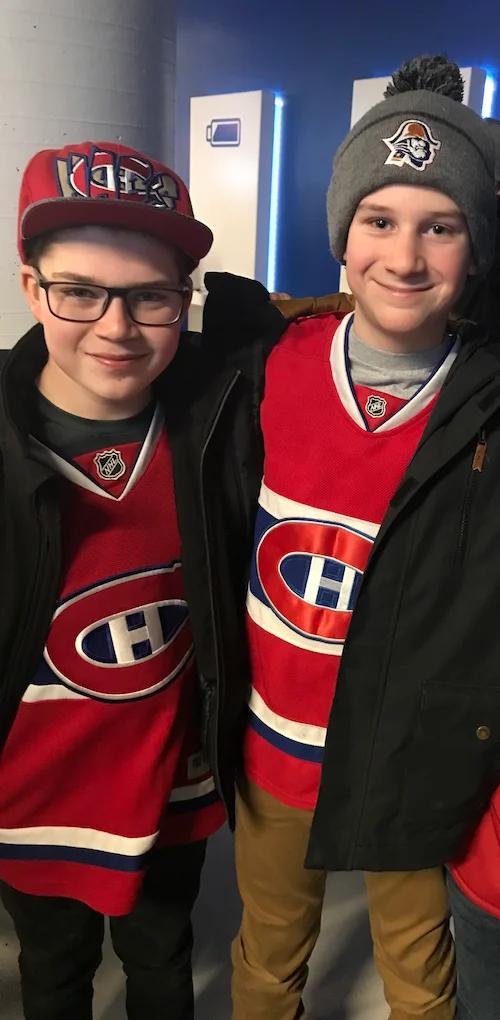 William et Matis en 2020